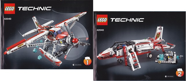 LEGO 42040 Fire Plane - Technic / Model / Airport