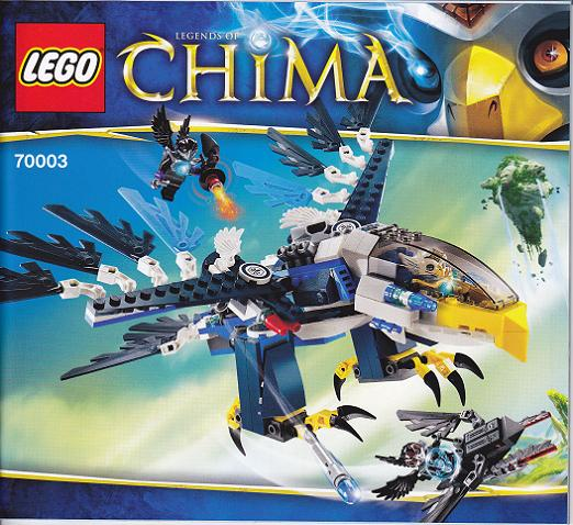 LEGO 70003 Eris' Eagle Interceptor - Legends of Chima