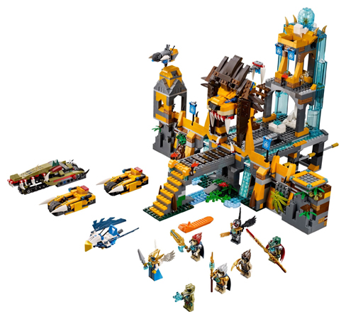 LEGO 70010 The Lion CHI Temple - Legends of Chima