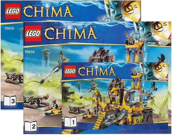 LEGO 70010 The Lion CHI Temple - Legends of Chima