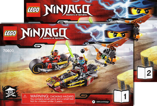 LEGO 70600 Ninja Bike Chase - Ninjago / Skybound
