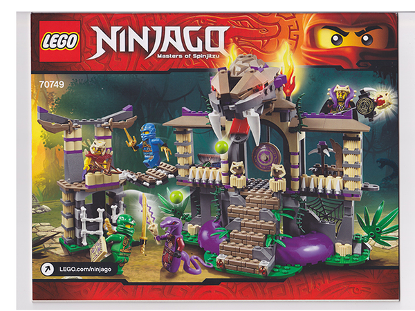 LEGO 70749 Enter the Serpent - Ninjago / Tournament of Elements