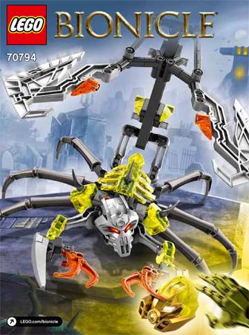 LEGO 70794 Skull Scorpio - Bionicle