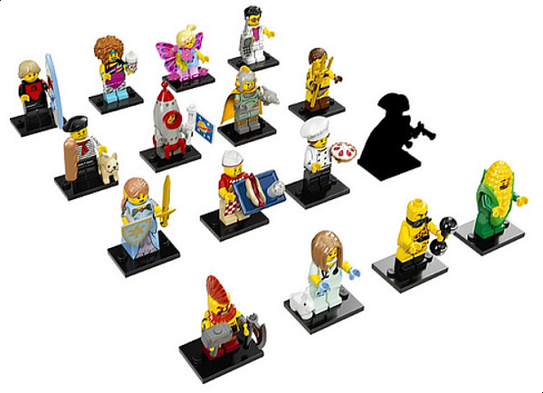 LEGO 71018 Minifigure Series 17 Complete Random Set of 1 Minifigure