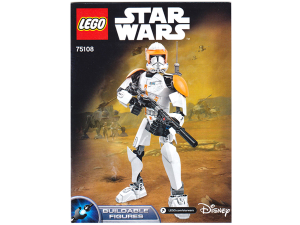 LEGO 75108 Clone Commander Cody - Star Wars / Buildable Figures / Star Wars Clone Wars