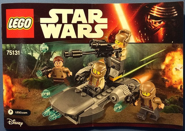 LEGO 75131 Resistance Trooper Battle Pack - Star Wars / Star Wars Episode 7