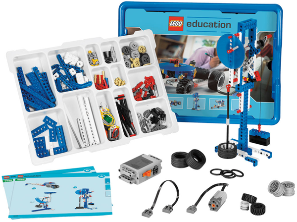 LEGO 9686 Simple and Motorized Mechanisms Base Set (Simple & Powered Machines Set)