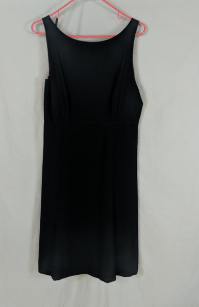 Vinatge 90's Gap Stretch Short mini dress size 12 sleeveless scoop neck purple lining