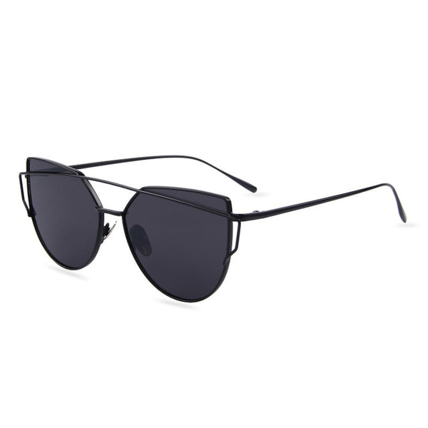 Mirror Lens Women Cat Eye Sunglass