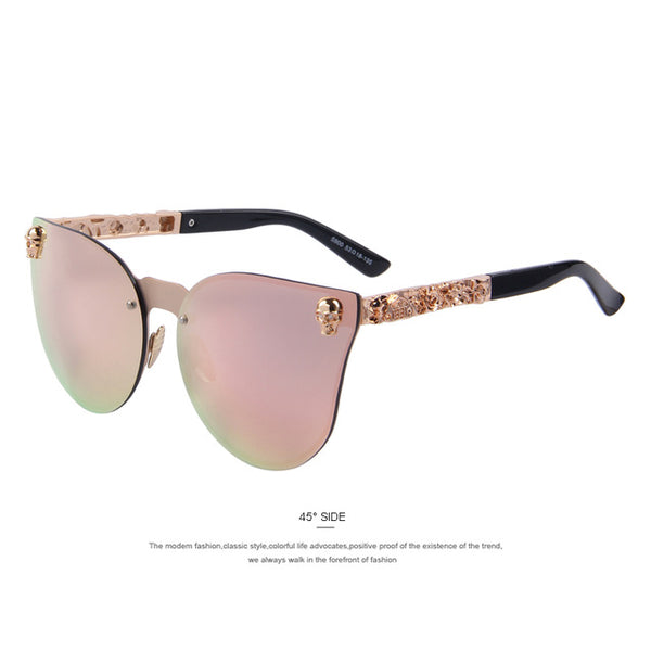 Gothic Skull Metal Frame Sunglass
