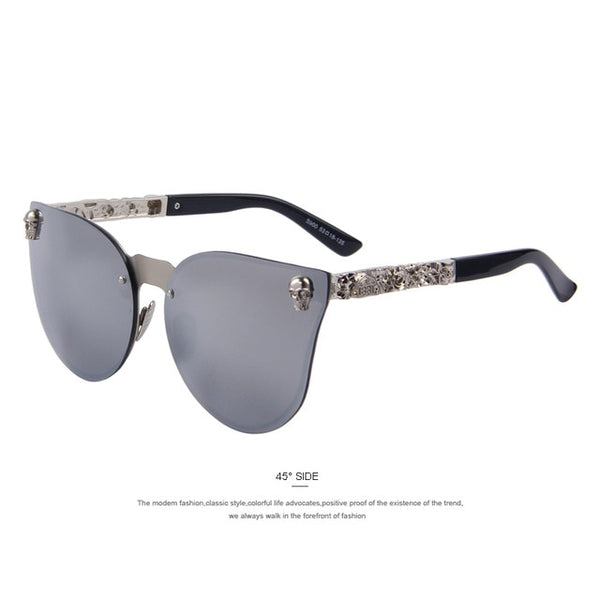 Gothic Skull Metal Frame Sunglass