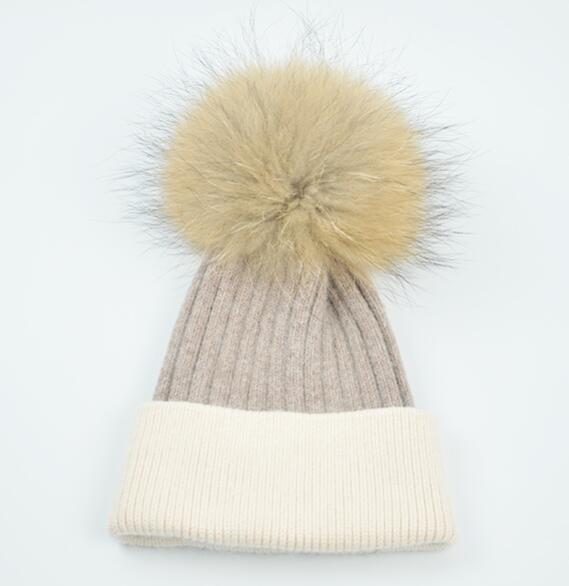 Real Fur Pom Hat