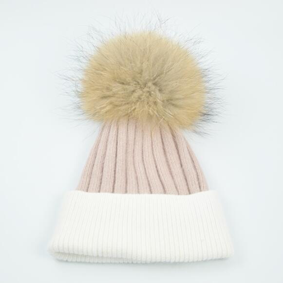 Real Fur Pom Hat