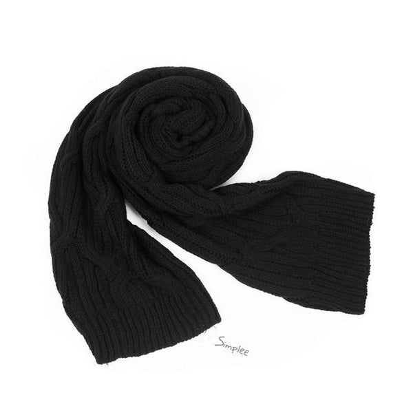 Warm Shield Knitted Scarf