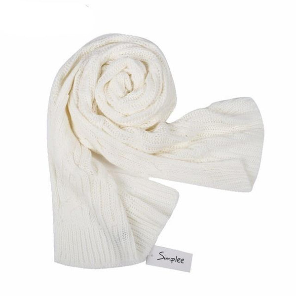 Warm Shield Knitted Scarf