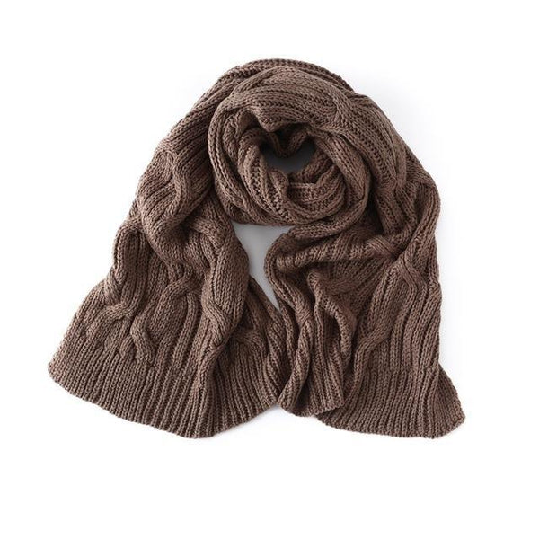Warm Shield Knitted Scarf