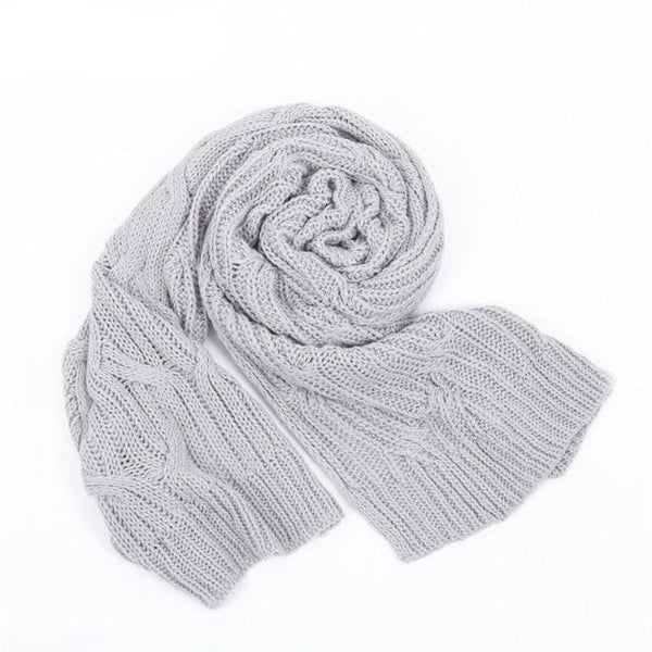 Warm Shield Knitted Scarf