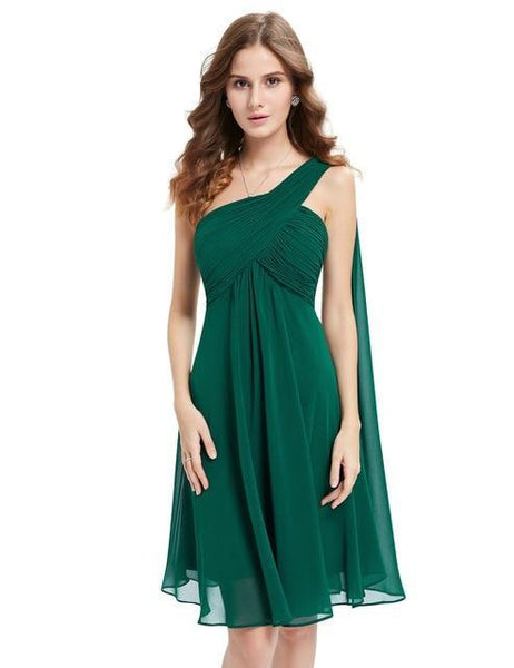 One Shoulder Short Cocktail Dresses