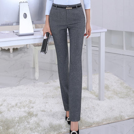 Belt Loop Plus Size Formal Pants