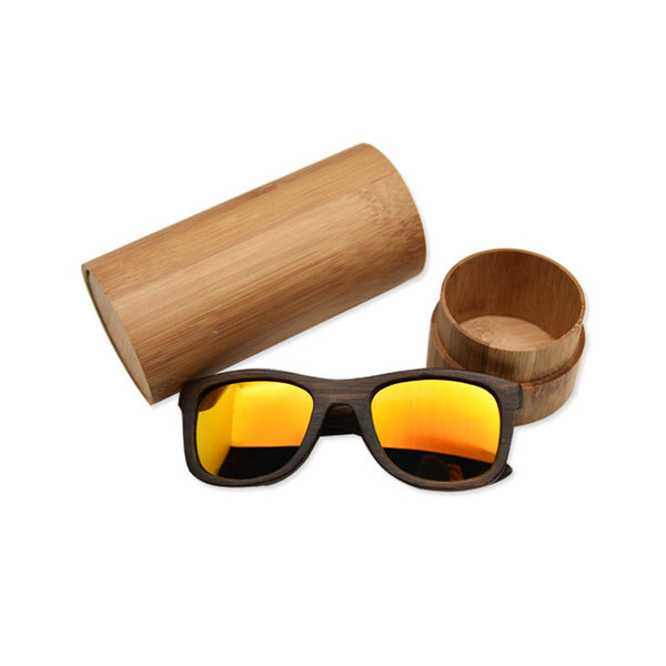 Vintage Wooden Polarized Sunglasses