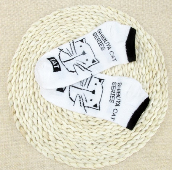 CAT Warm Comfortable Women's Ankle Socks