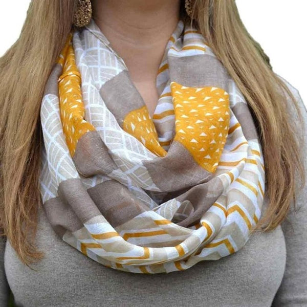 Geometric Infinity Loop  Scarves
