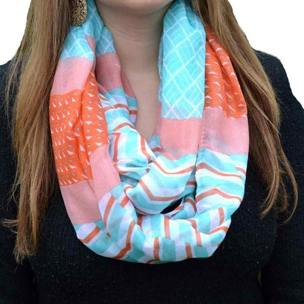 Geometric Infinity Loop  Scarves