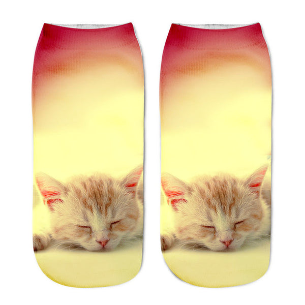 3D Printed Unisex Ankle Sock