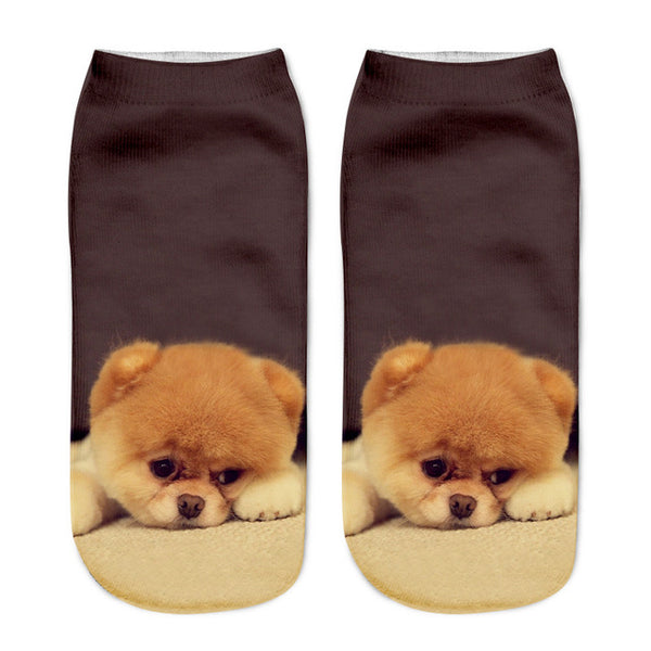 3D Printed Unisex Ankle Sock