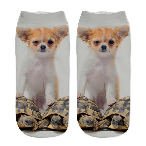 3D Printed Unisex Ankle Sock