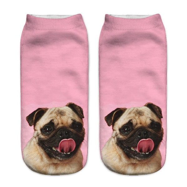 3D Printed Unisex Ankle Sock
