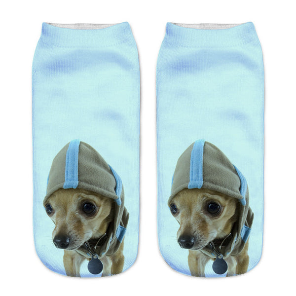 3D Printed Unisex Ankle Sock