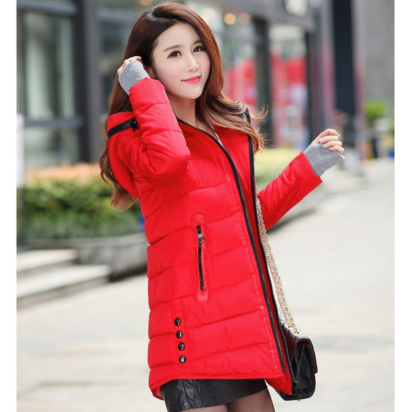 Candy Color Padded Jacket