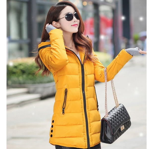 Candy Color Padded Jacket