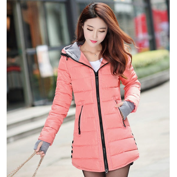 Candy Color Padded Jacket