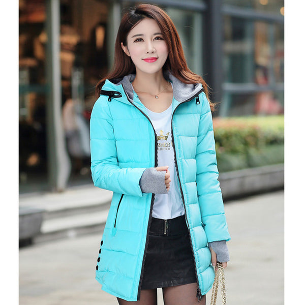 Candy Color Padded Jacket