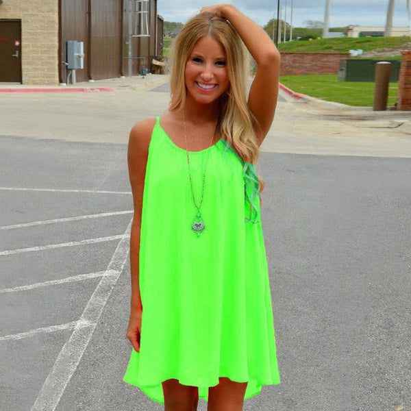 Chiffon Summer Beach Dress For Women