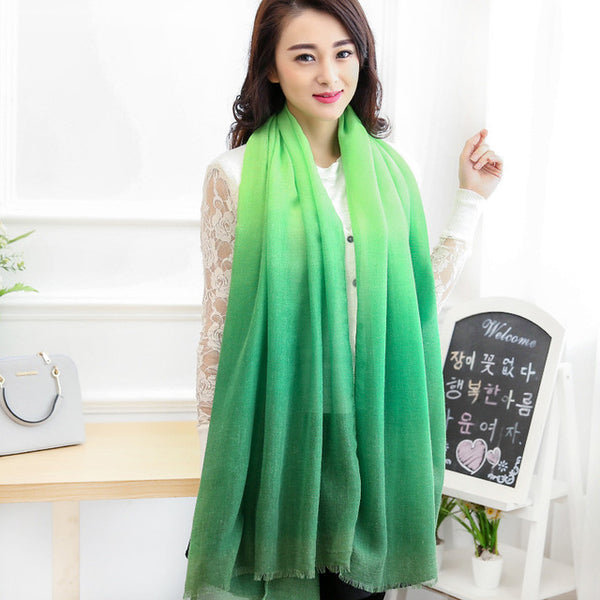 Foulard Cotton Shawls Scarf