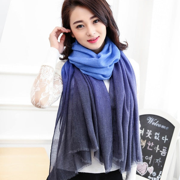 Foulard Cotton Shawls Scarf
