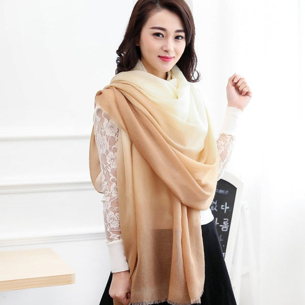 Foulard Cotton Shawls Scarf