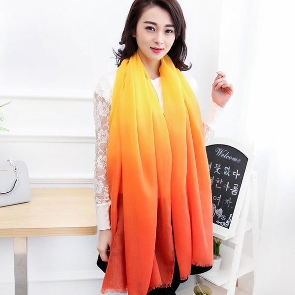 Foulard Cotton Shawls Scarf