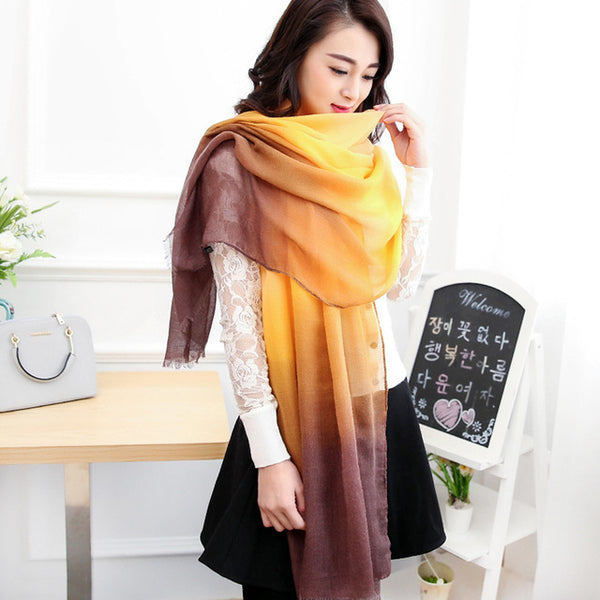 Foulard Cotton Shawls Scarf