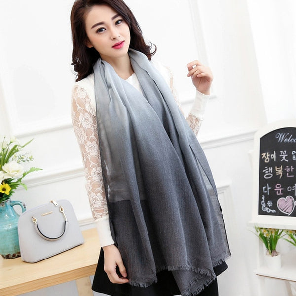Foulard Cotton Shawls Scarf