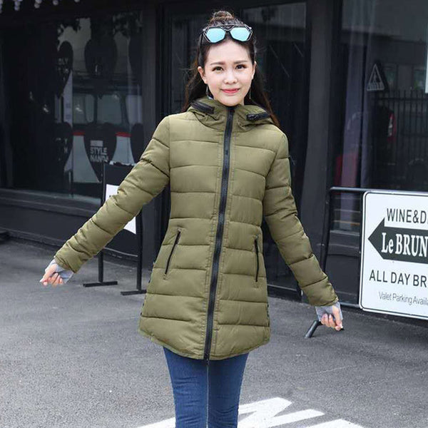 Candy Color Padded Jacket