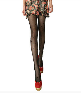 Big Dot Pantyhose Tights