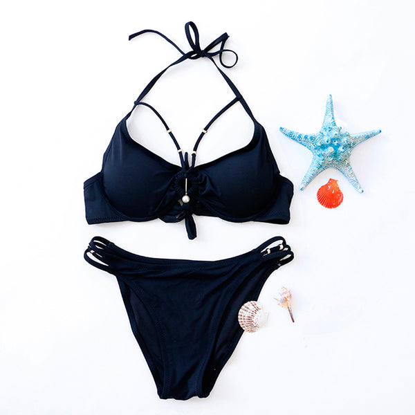 Swimsuit Bathing Suit Brazilian Push Up Bra