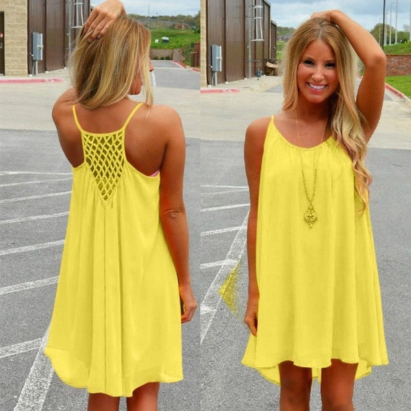 Chiffon Summer Beach Dress For Women