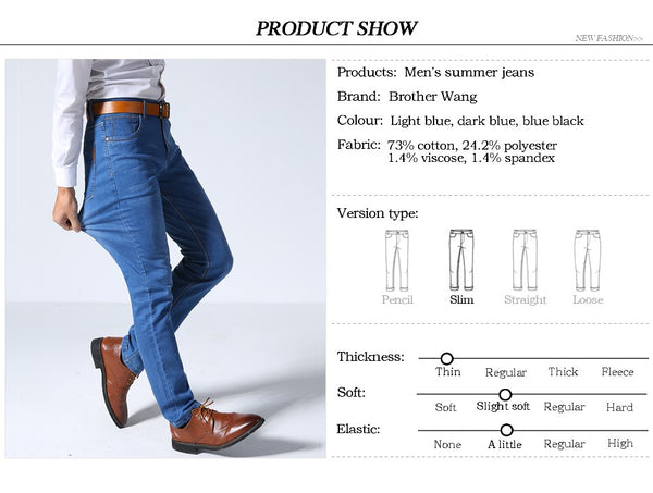 Official-Casual Stretch Denim Jeans