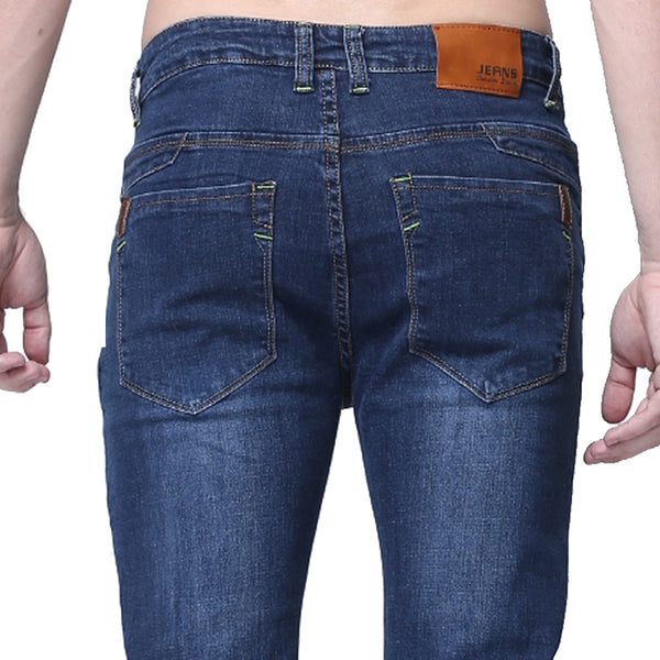 Casual Slim Fit Straight High Stretch Skinny Jeans