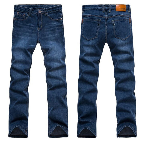 Casual Slim Fit Straight High Stretch Skinny Jeans